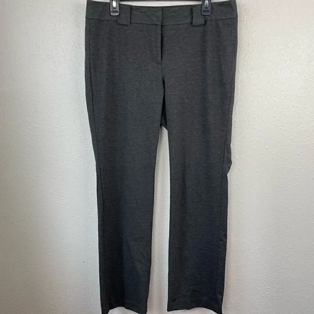 Chaus Gray Stretch Slack Pants Size 10 EUC